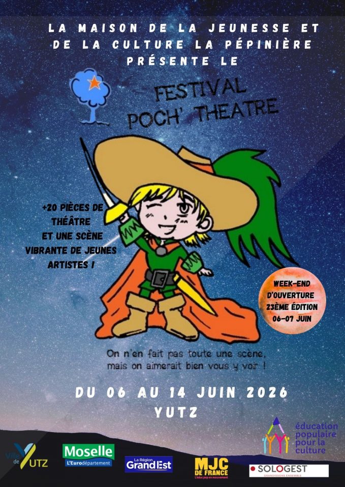 Affiche Festival Poch’ Théâtre